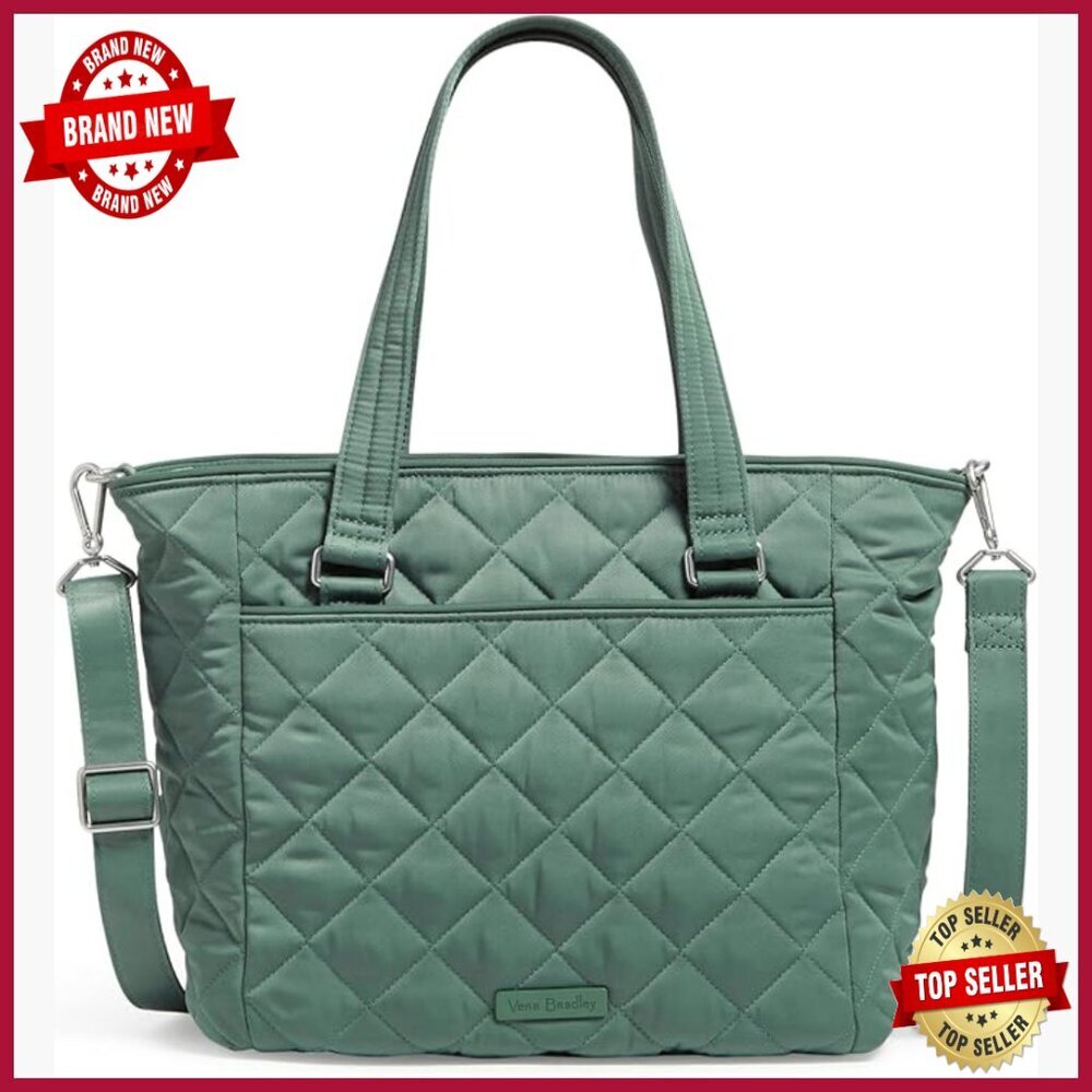 Performance Twill Multi-Strap Satchel Purse, Water-Repellent Polyester